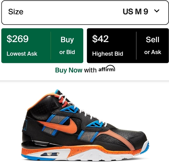 Nike Other - NWOT Men's Nike Air Trainer SC High